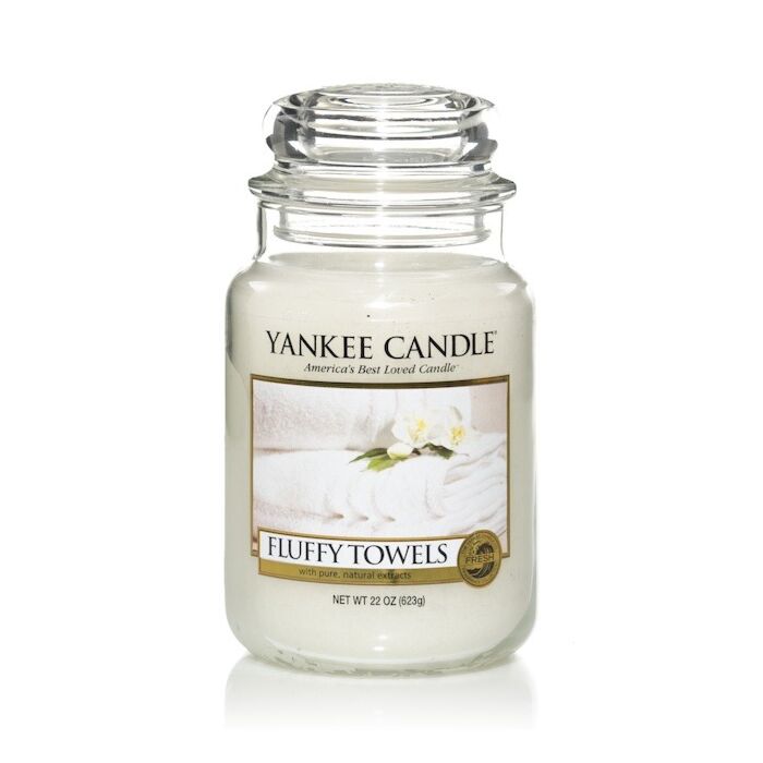 Yankee Candle Fluffy Towels Large Jar-1